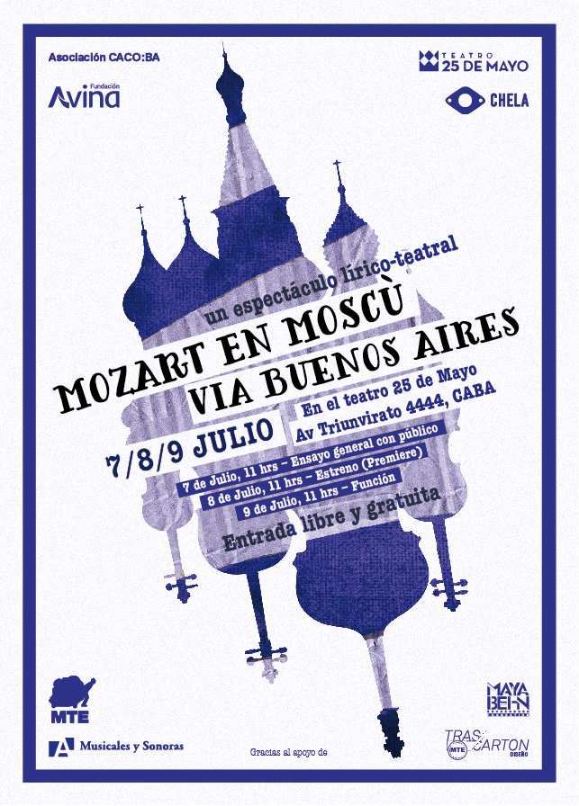 Mozart en Moscú vía Buenos Aires